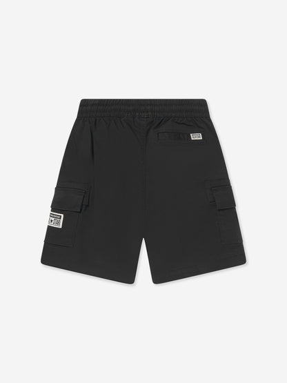 Converse 男童 Lifestyle 编织工装短裤（黑色）