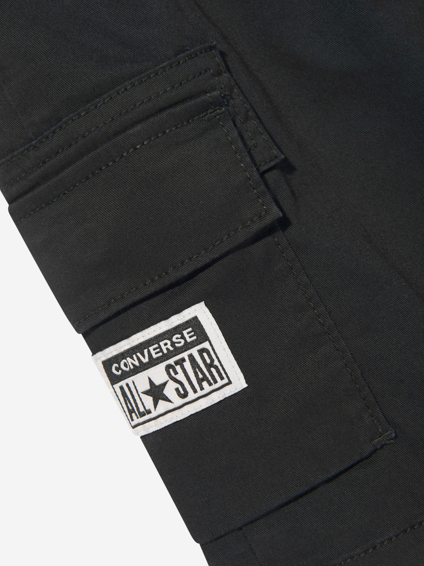 Converse 男童 Lifestyle 编织工装短裤（黑色）