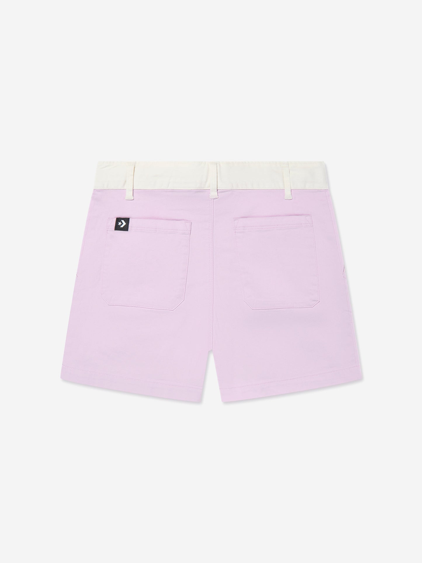 Converse 女童拼色编织短裤（紫色）
