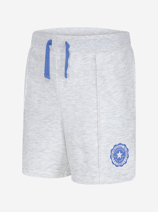 Girls Pintuck Shorts in Grey
