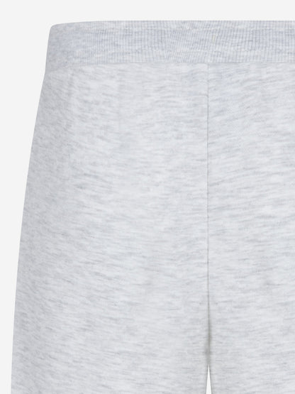 Girls Pintuck Shorts in Grey