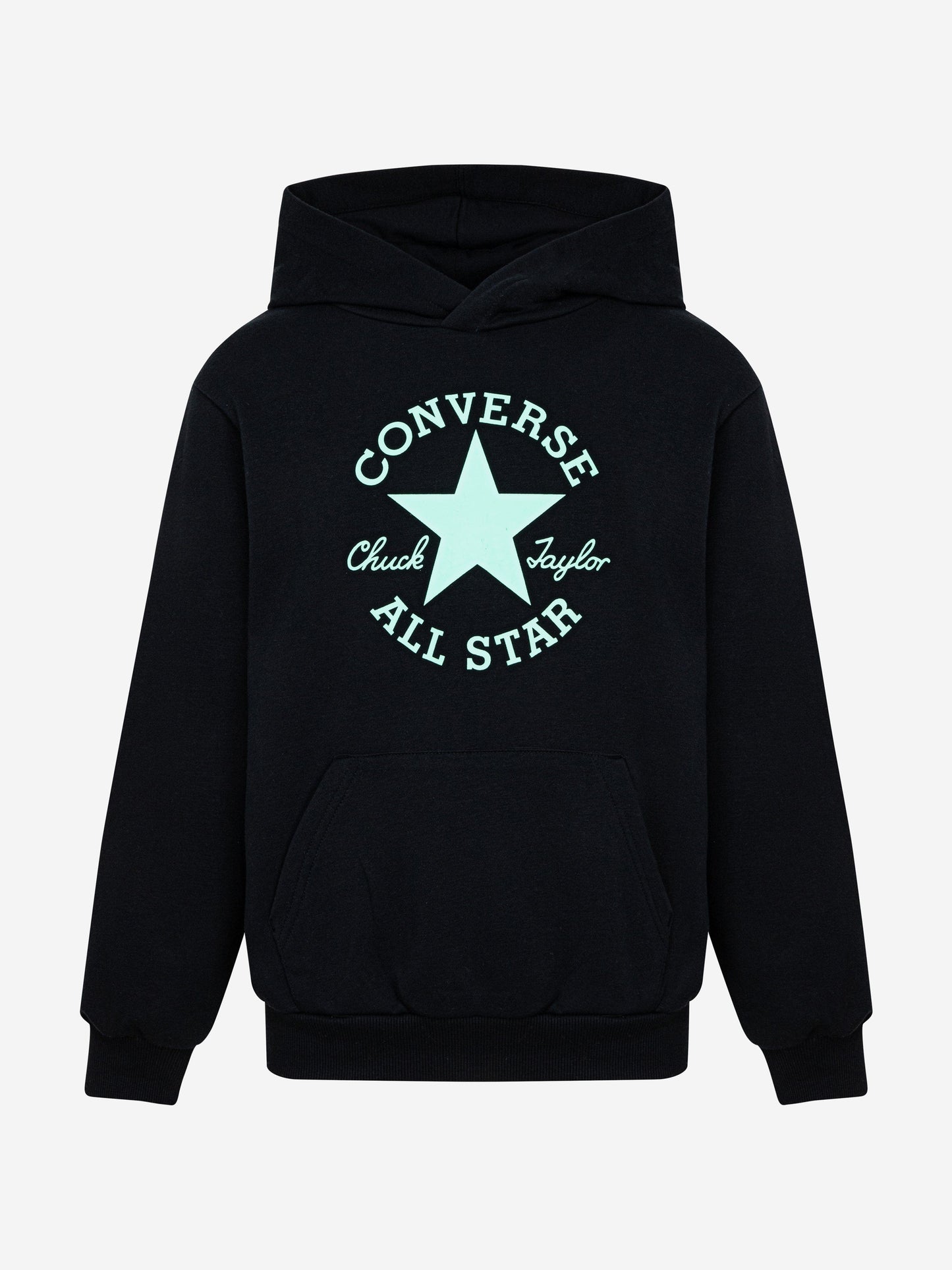 Boys Dissected Chuck Relaxed Fit Hoodie in Black
