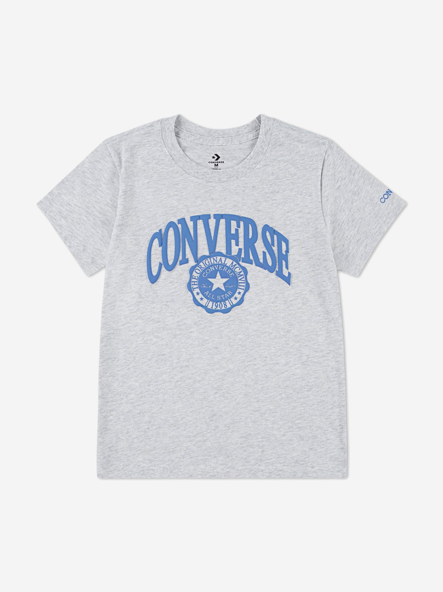 Girls Classic Graphic T-Shirt in Grey