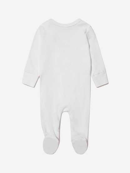 Cotton and Company Baby 男女通用有机棉长颈鹿婴儿连体衣和平纹细布套装