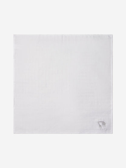 Cotton and Company Baby 男女通用有机棉长颈鹿婴儿连体衣和平纹细布套装