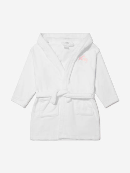 Cotton and Company 女童纯棉皇冠浴袍和毛巾套装