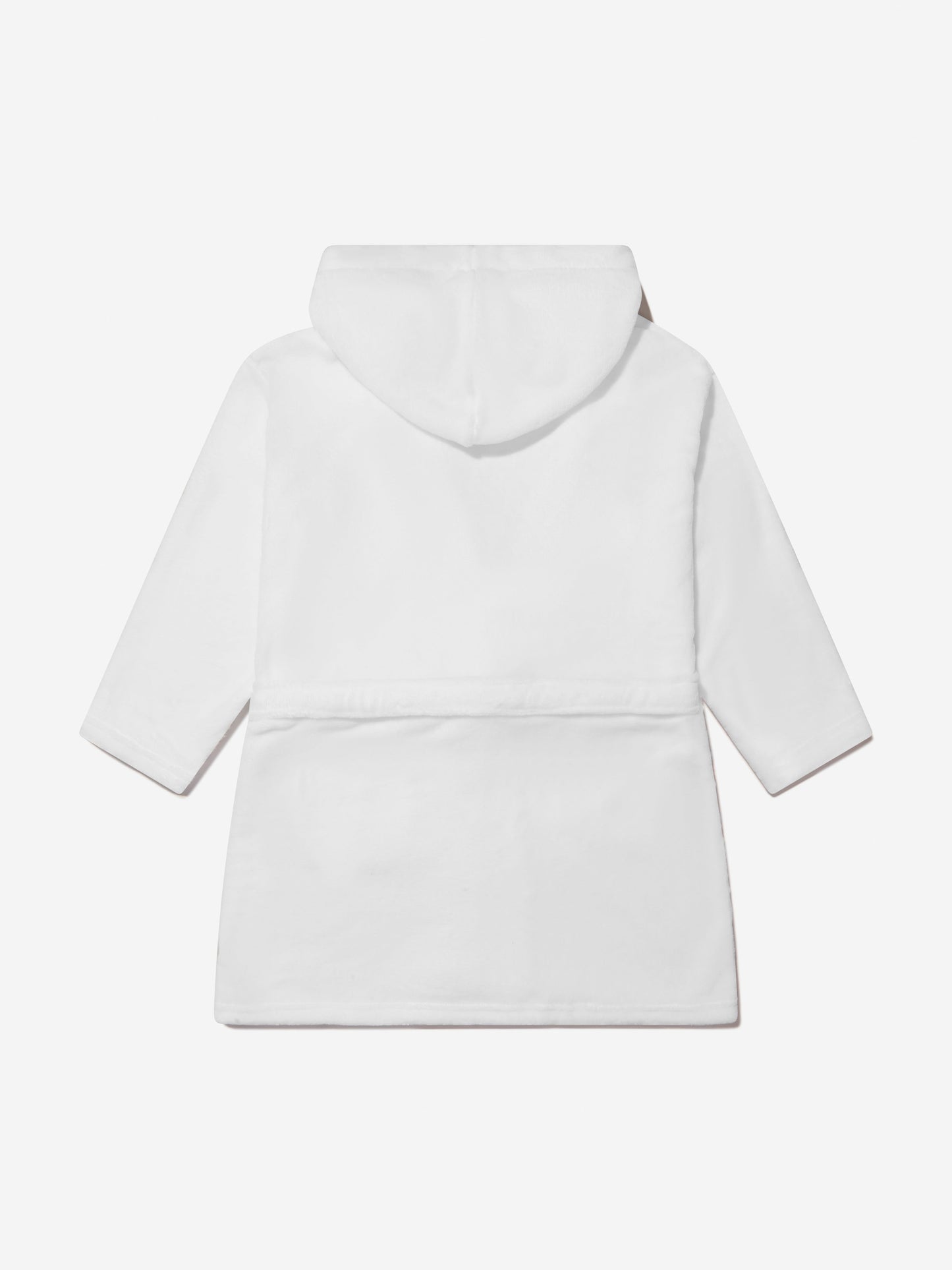 Cotton and Company 女婴有机棉皇冠平纹细布浴袍和毛巾套装