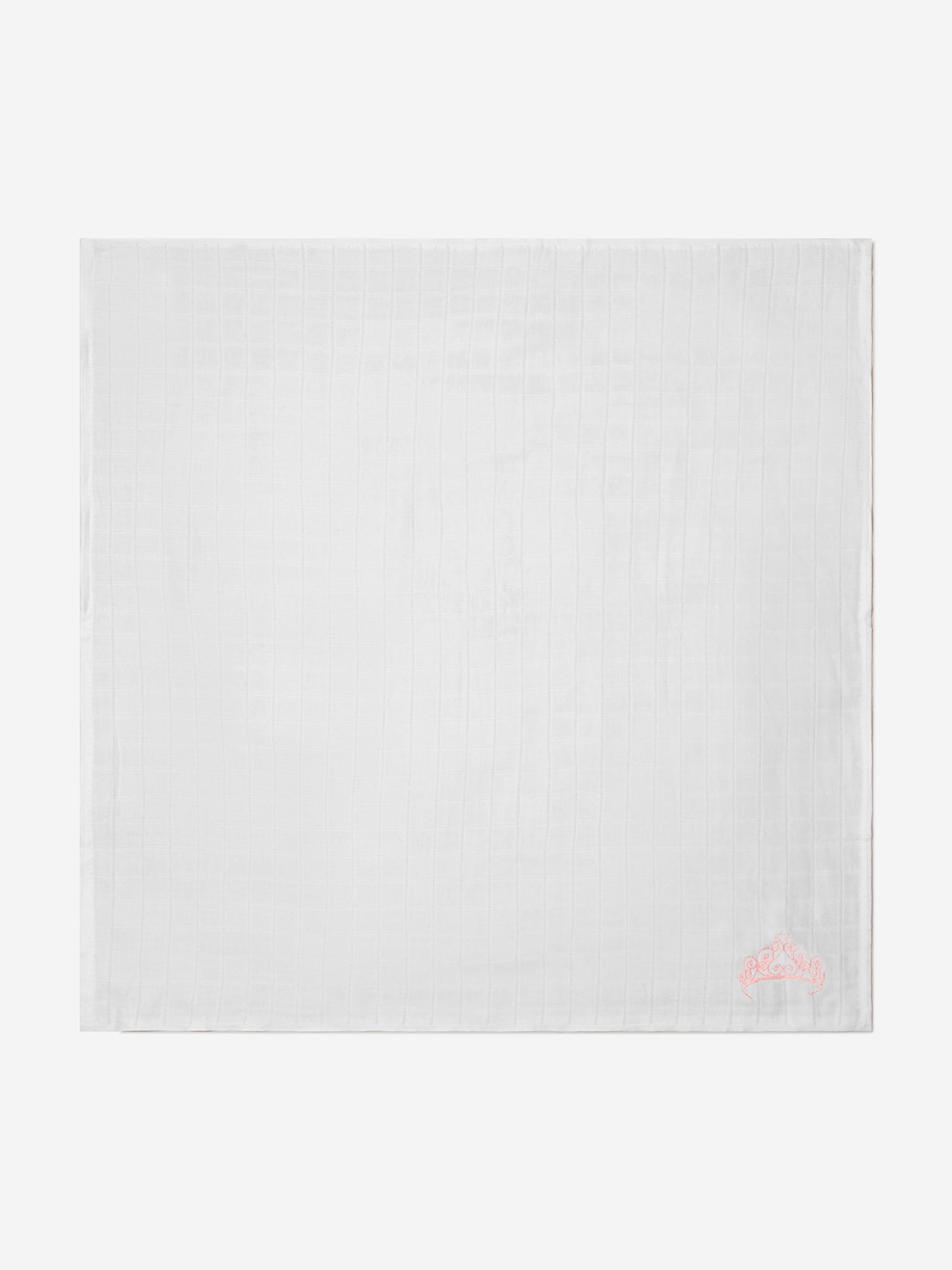Cotton and Company 女童有机棉平纹细布和棉质皇冠毛巾套装