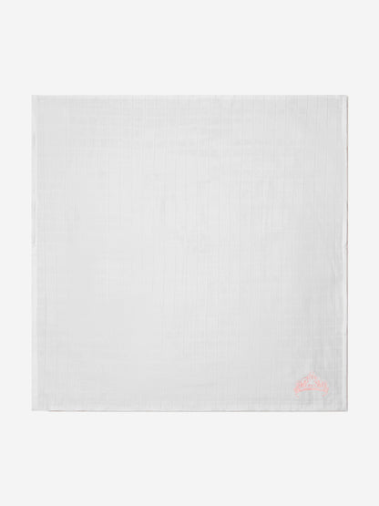 Cotton and Company 女童有机棉平纹细布和棉质皇冠毛巾套装