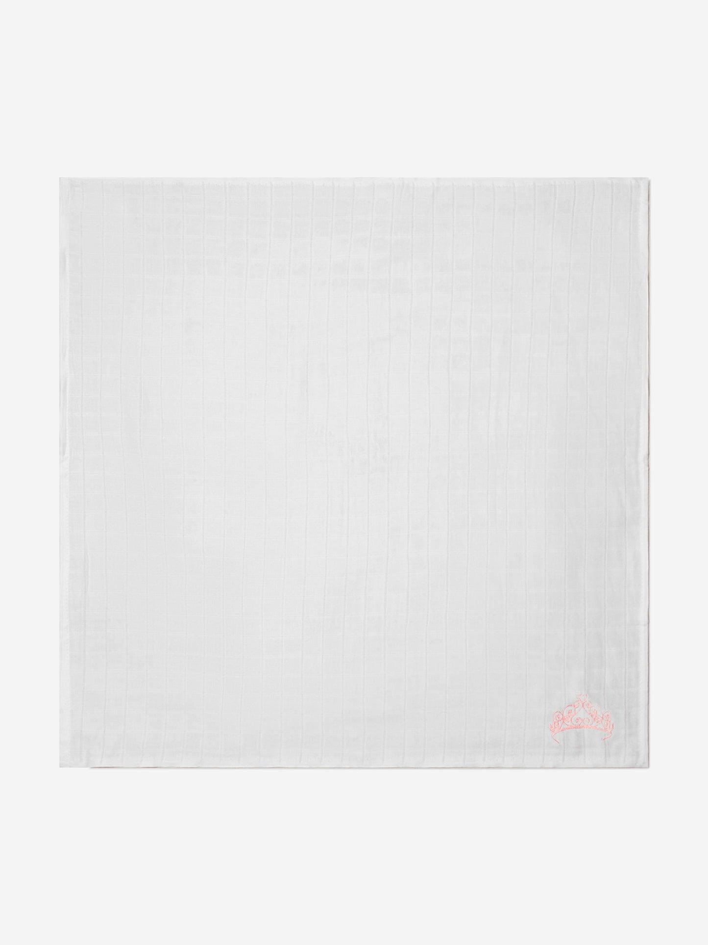 Cotton and Company 女童有机棉平纹细布和棉质皇冠毛巾套装