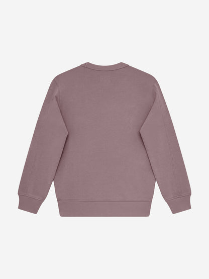 CP Company 男孩紫色徽标运动衫
