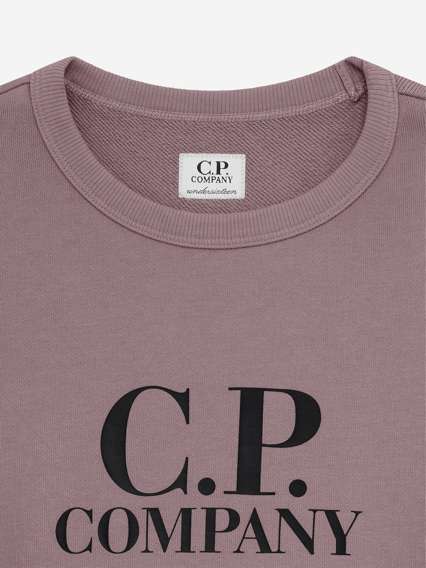 CP Company 男孩紫色徽标运动衫