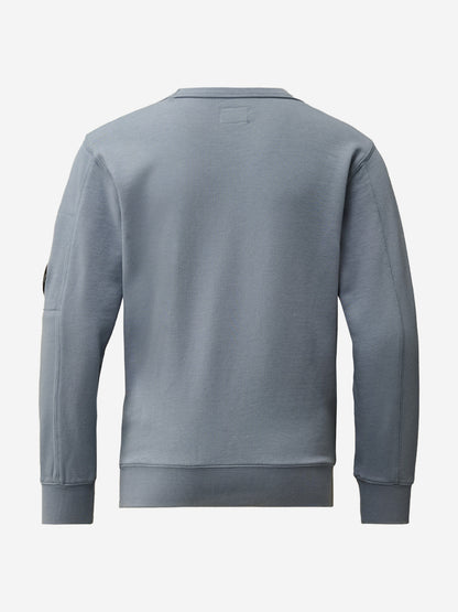 CP Company 男孩灰色徽标运动衫