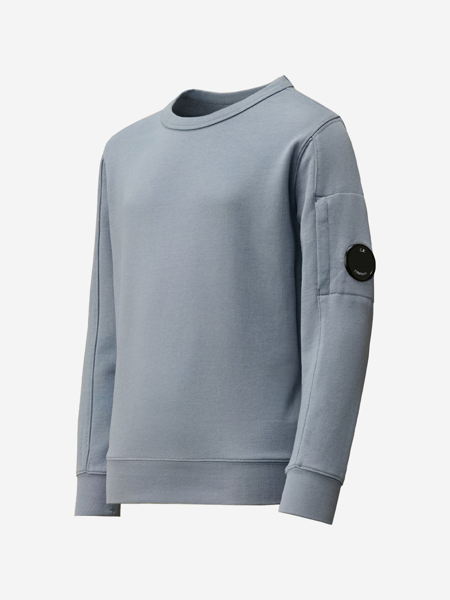 CP Company 男孩灰色徽标运动衫