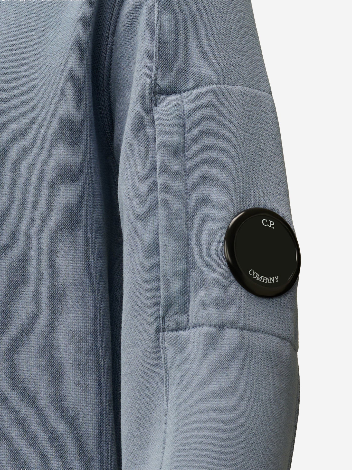 CP Company 男孩灰色徽标运动衫