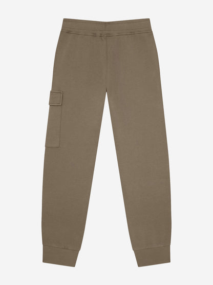 CP Company 男童棕色工装慢跑裤