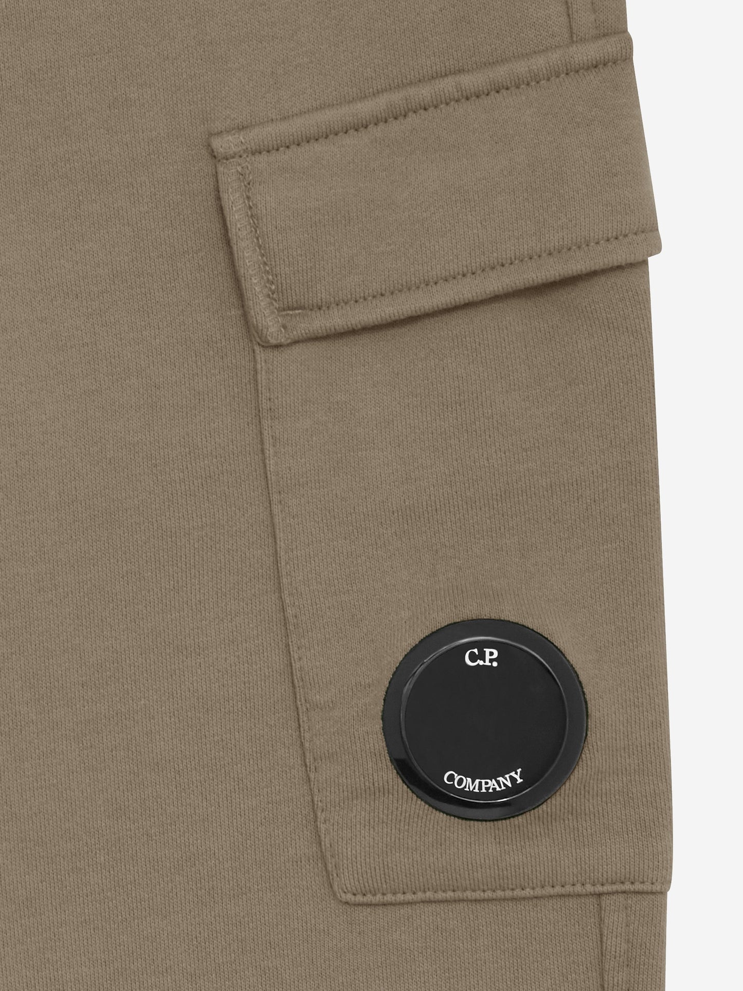 CP Company 男童棕色工装慢跑裤