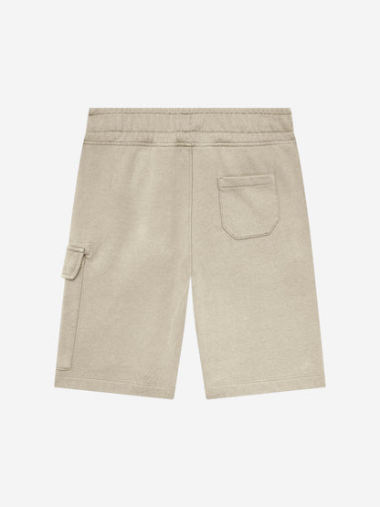 CP Company 男童绿色工装短裤