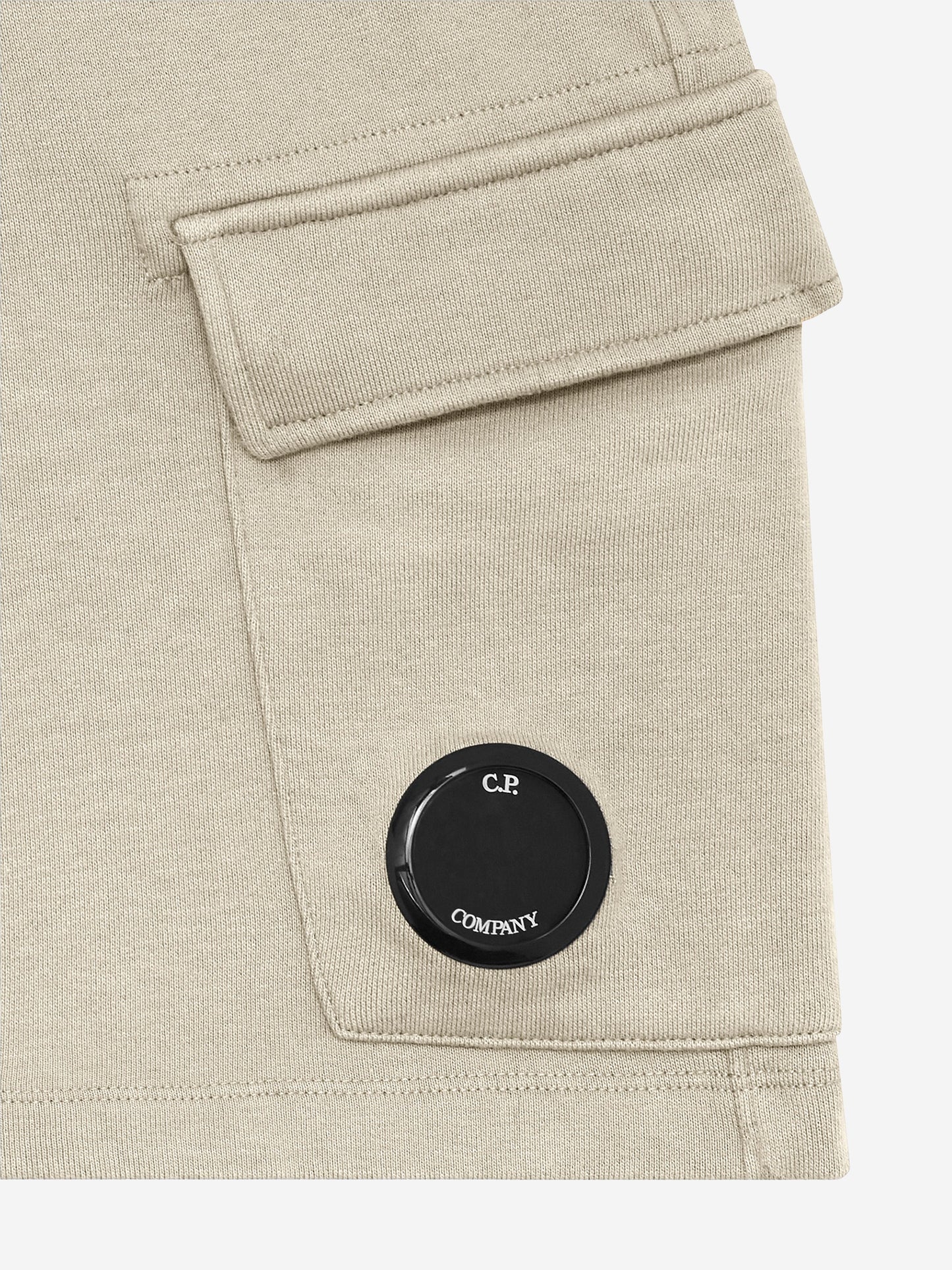 CP Company 男童绿色工装短裤