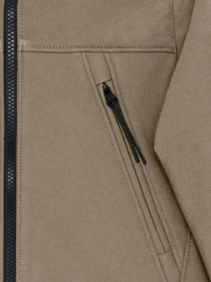 CP Company 男童连帽护目镜夹克（棕色）