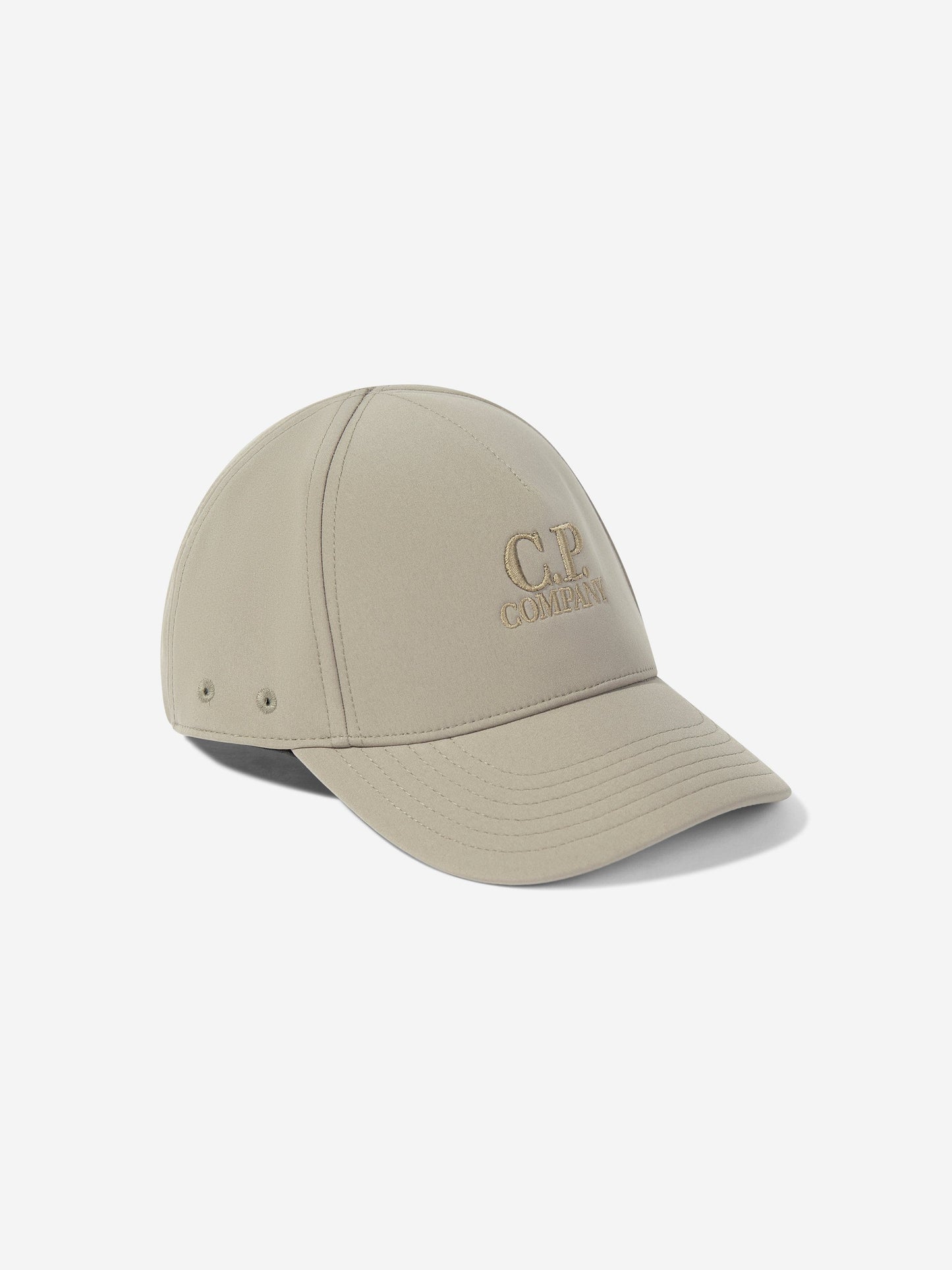 CP Company 男童棕色徽标帽