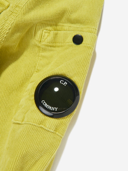 CP Company 男孩品牌绿色衬衫
