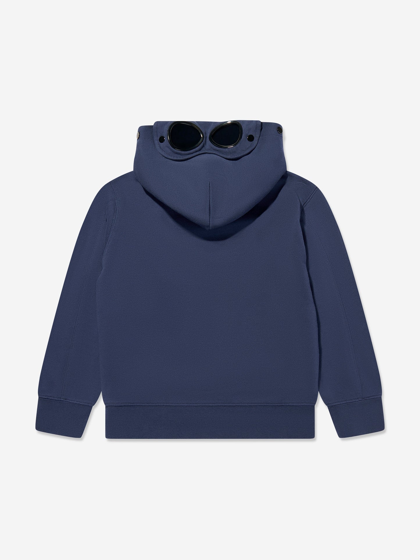 CP Company 男童海军蓝徽标连帽衫