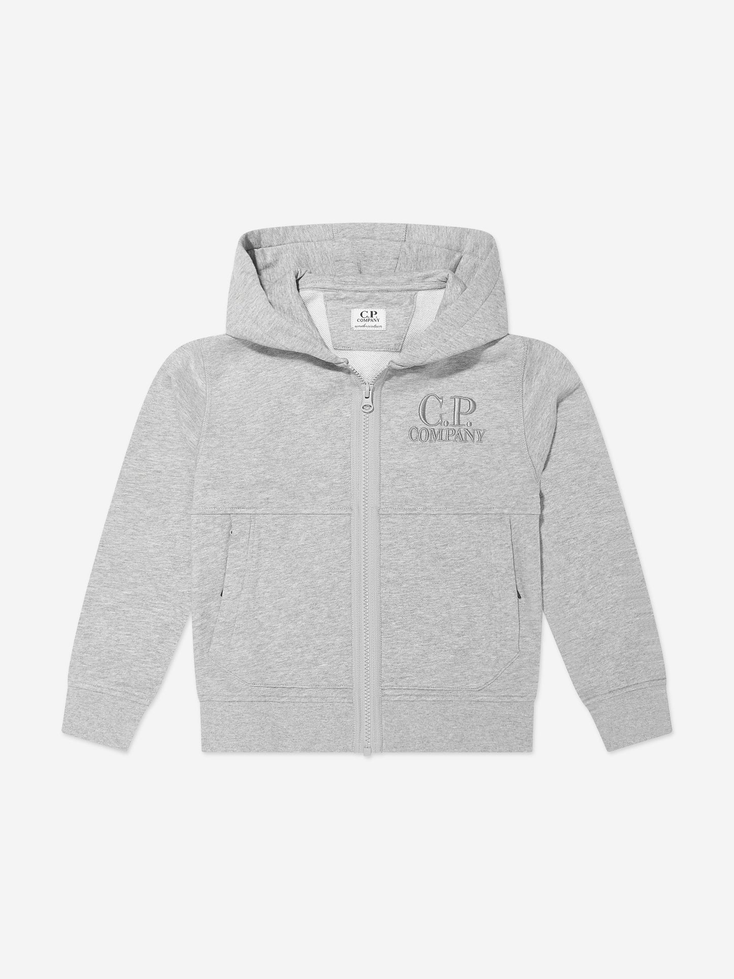 CP Company 男童灰色徽标运动服
