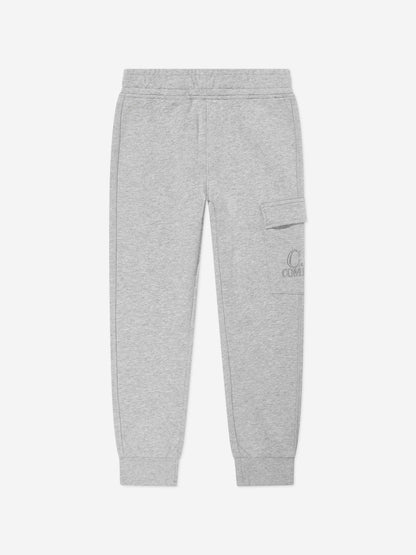 CP Company 男童灰色徽标运动服