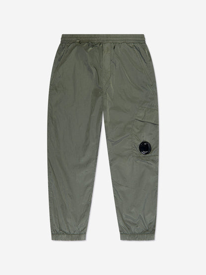 CP Company 男童绿色工装裤