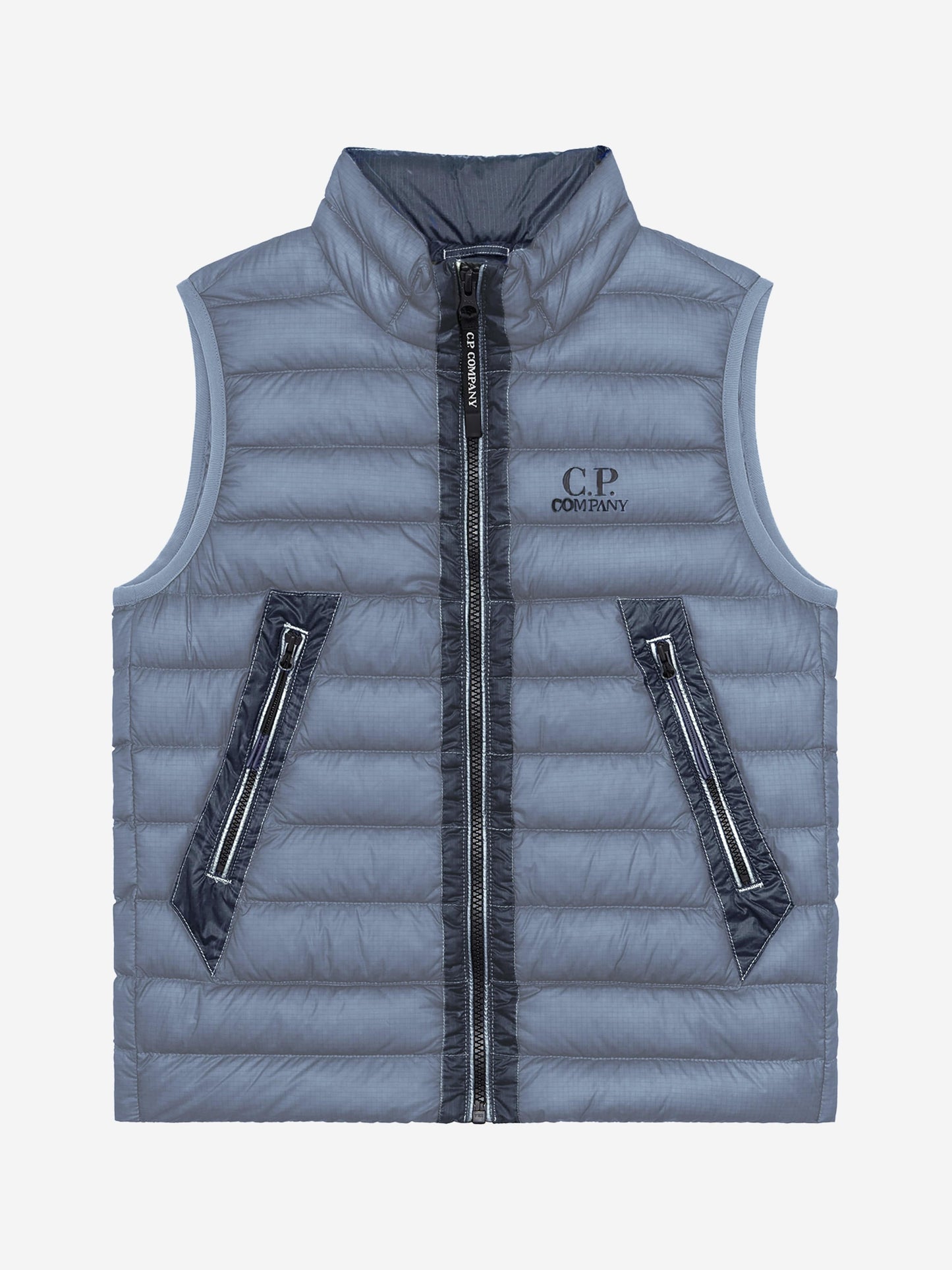 CP Company 男童灰色加垫马甲