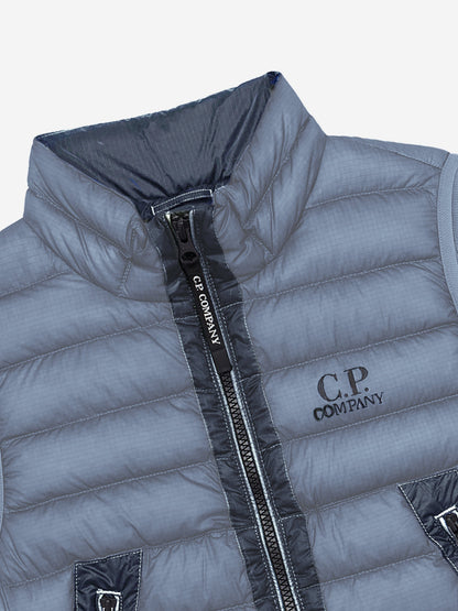 CP Company 男童灰色加垫马甲
