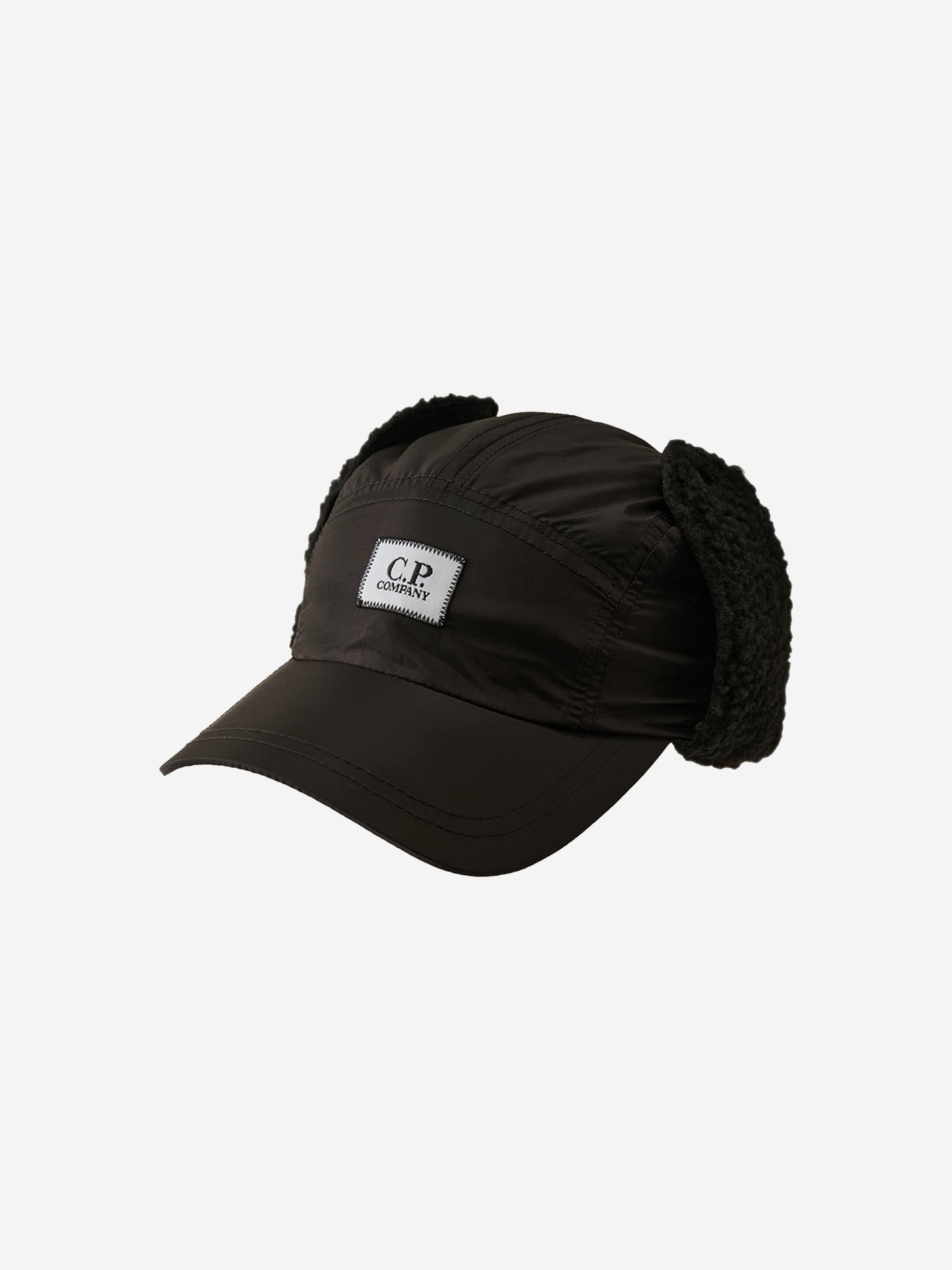 CP Company 男童护耳帽（黑色）