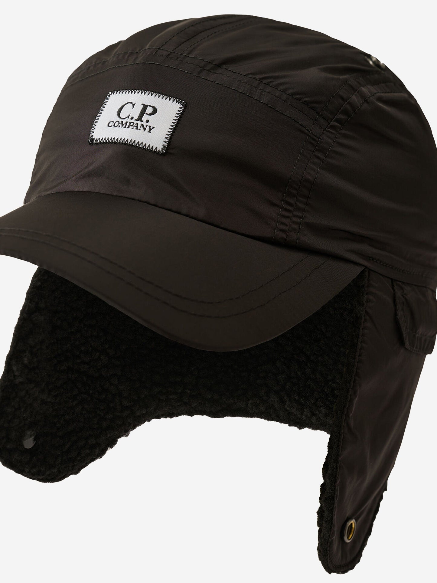 CP Company 男童护耳帽（黑色）