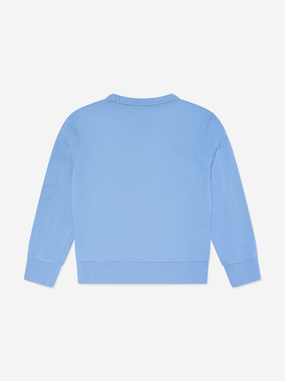 Boys Logo Sweatshirt in Blue
