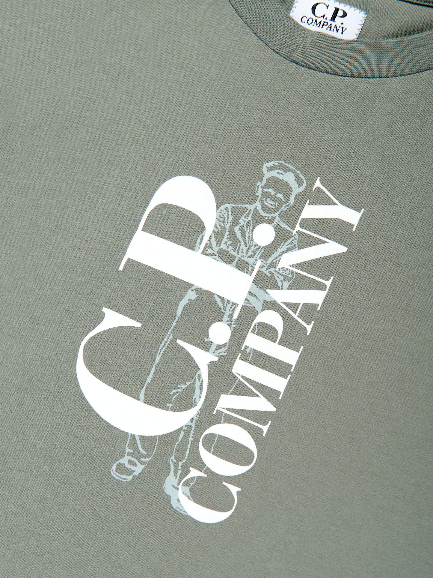 Boys Logo T-Shirt in Green