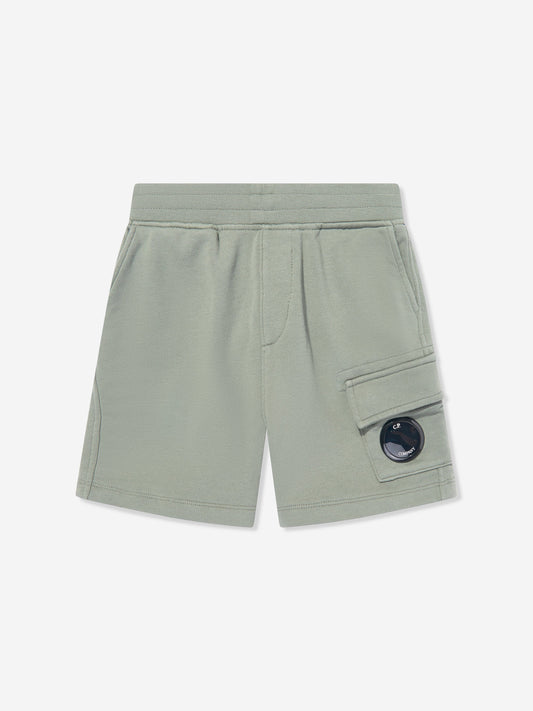 Boys Lens Pocket Shorts in Green