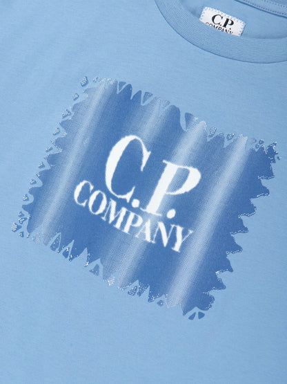 Boys Logo T-Shirt in Blue