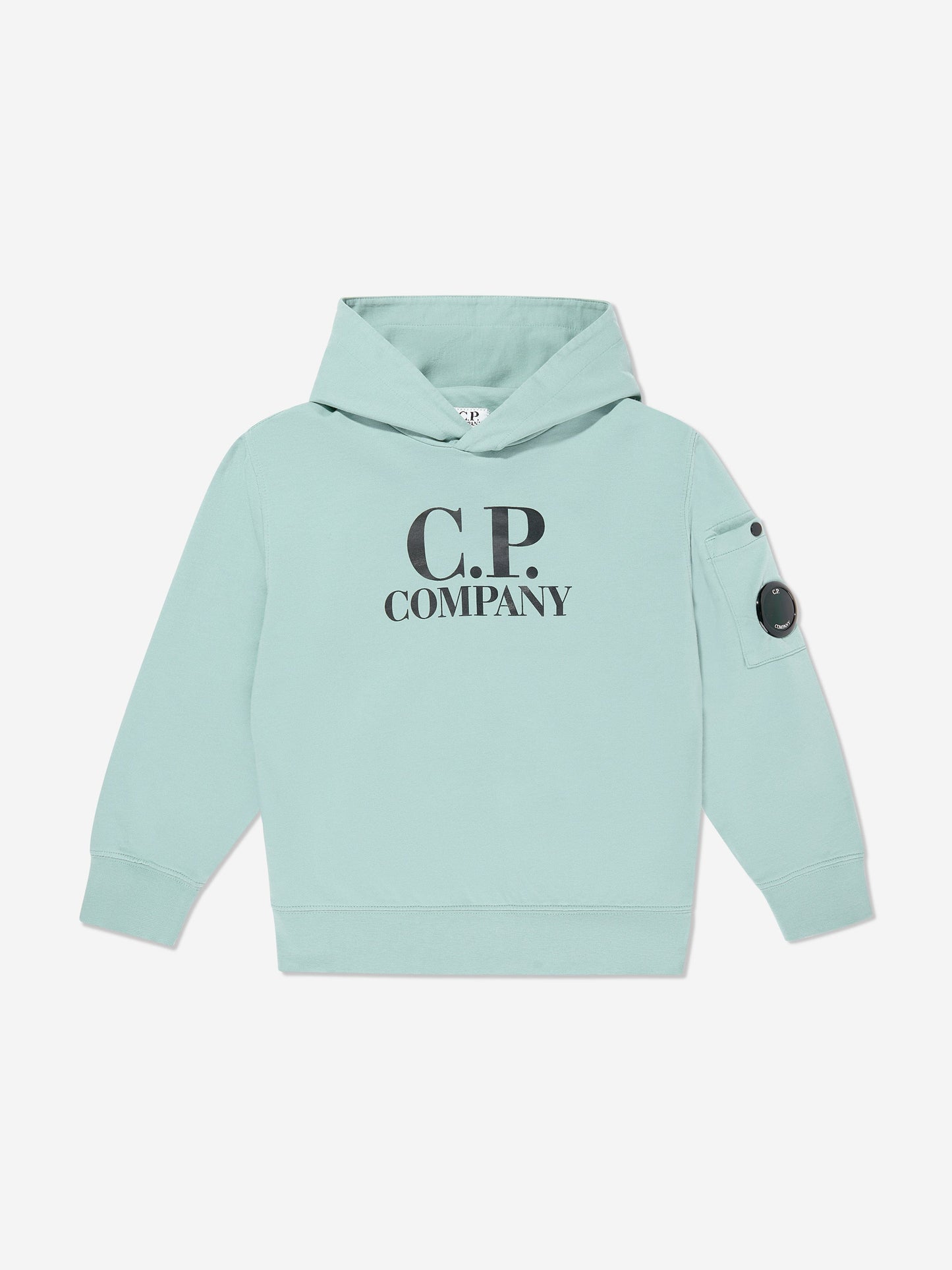 Boys Lens Hoodie in Green