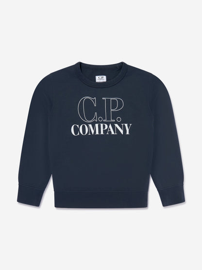 Boys Logo Tracksuit in Navy