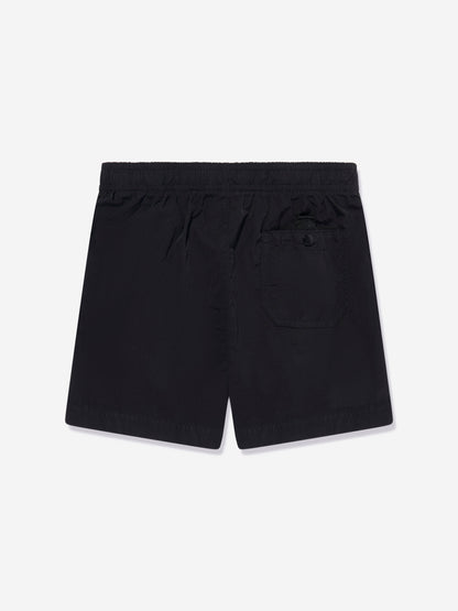 Boys Logo Swim Shorts in Black