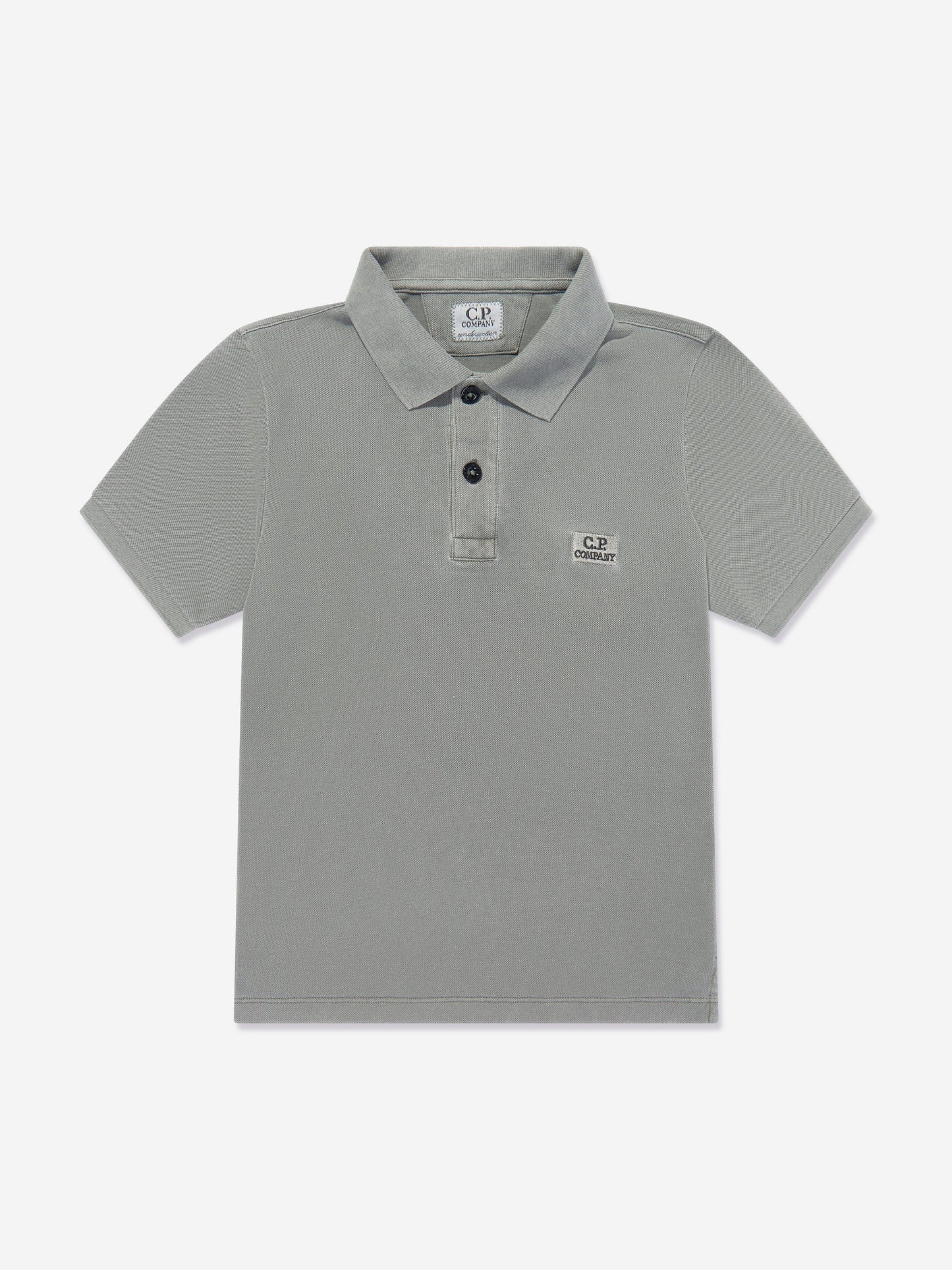 Boys Logo Polo Shirt in Green