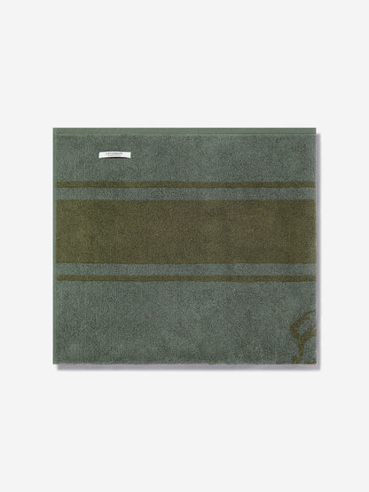 Boys Logo Beach Towel in Green (188 x 92cm)