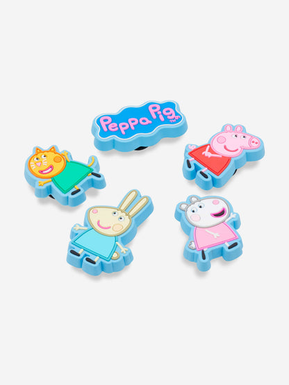 儿童小猪佩奇 Jibbitz™ 饰品 5 件装（多色）