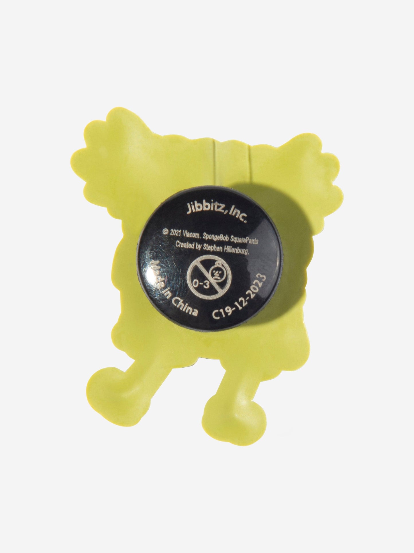 Crocs Kids 海绵宝宝 Jibbitz™ 饰品（黄色）