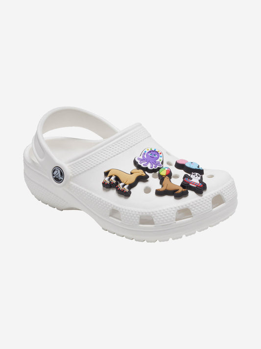 Crocs 儿童趣味动物朋友 Jibbitz™ 饰品 5 件装（多色）