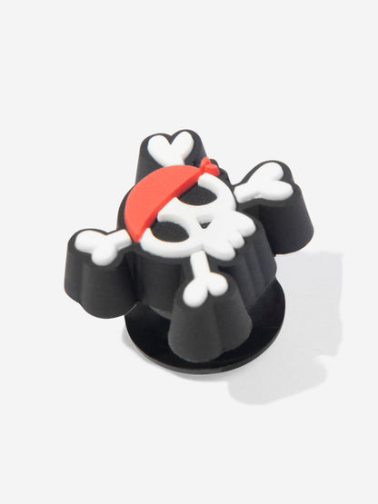 Crocs Kids Tiny Pirate Skull Jibbitz™ 饰品（白色）