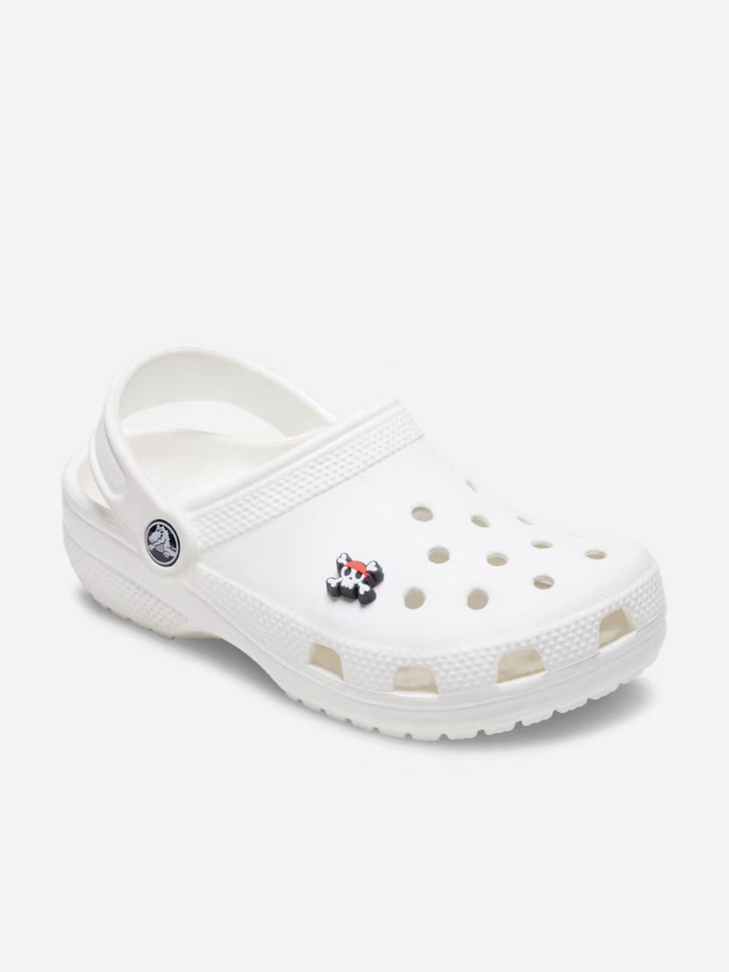 Crocs Kids Tiny Pirate Skull Jibbitz™ 饰品（白色）