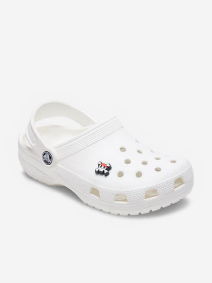 Crocs Kids Tiny Pirate Skull Jibbitz™ 饰品（白色）