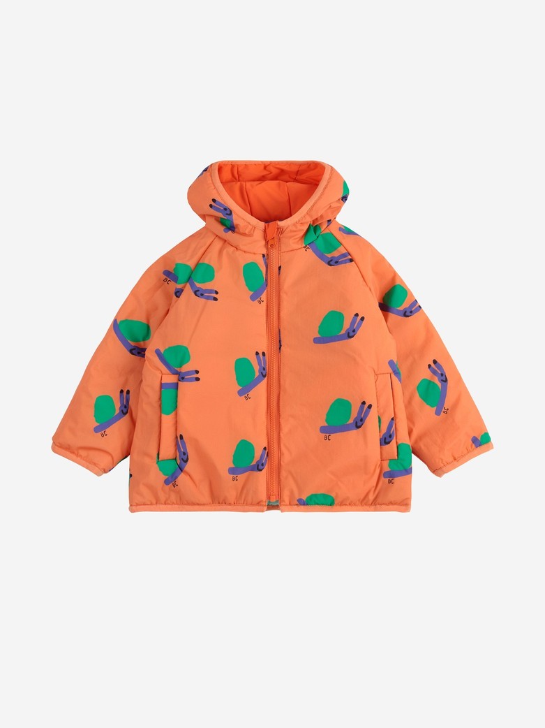 Color Block reversible light anorak